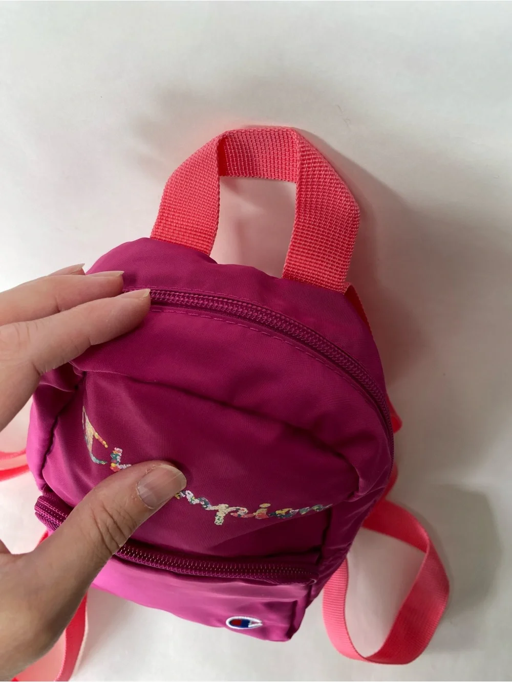Champion Berry Pink Micro Mini Backpack